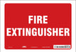 Safety Sign 7 in x 10 in Vinyl