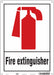 Safety Sign 14 in x 10 in Aluminum