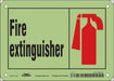 Safety Sign 5 in x 7 in Polyethylene