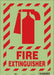 Safety Sign 14 in x 10 in Glow Vinyl