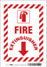 Safety Sign 10 in x 7 in Vinyl