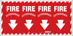 Safety Sign 14 in x 28 in Vinyl
