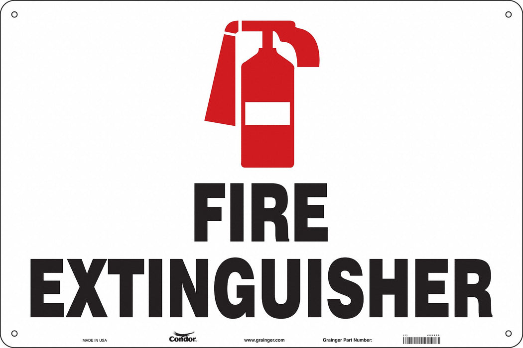 Safety Sign 24 in x 36 in Polyethylene