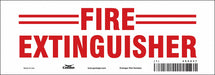 Safety Sign 3 1/2 in x 10 in Vinyl PK10