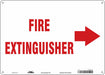 Safety Sign 10 in x 14 in Polyethylene