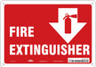 Safety Sign 7 in x 10 in Aluminum