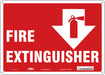 Safety Sign 10 in x 14 in Polyethylene