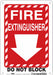 Safety Sign 10 in x 7 in Aluminum