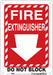 Safety Sign 10 in x 7 in Polyethylene