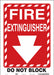 Safety Sign 14 in x 10 in Vinyl