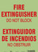 Safety Sign 14 in x 10 in Glow Vinyl