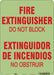 Safety Sign 14 in x 10 in Polyethylene