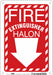 Safety Sign 10 in x 7 in Polyethylene