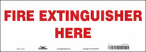 Safety Sign 5 in x 14 in Vinyl