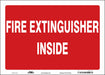 Safety Sign 10 in x 14 in Vinyl