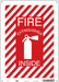 Safety Sign 14 in x 10 in Aluminum