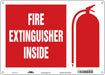 Safety Sign 10 in x 14 in Aluminum