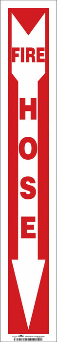 Safety Sign 24 in x 4 in Vinyl