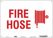 Safety Sign 10 in x 14 in Polyethylene