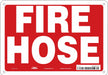 Safety Sign 7 in x 10 in Aluminum