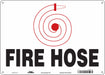 Safety Sign 10 in x 14 in Aluminum
