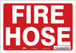 Safety Sign 7 in x 10 in Vinyl
