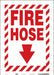 J7051 Safety Sign 14 in x 10 in Vinyl