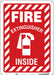 Safety Sign 14 in x 10 in Polyethylene