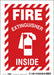 Safety Sign 7 in x 5 in Vinyl