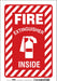 Safety Sign 10 in x 7 in Vinyl