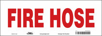 Safety Sign 5 in x 14 in Vinyl