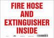 Safety Sign 7 in x 10 in Vinyl