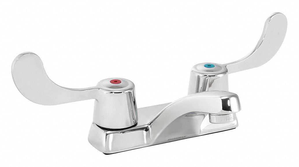 Low Arc Chrome Speakman Commander Brass