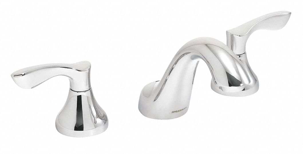 Mid Arc Chrome Speakman Chelsea Brass