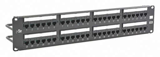 Patch Panel 3.46in.H 5e Category Steel