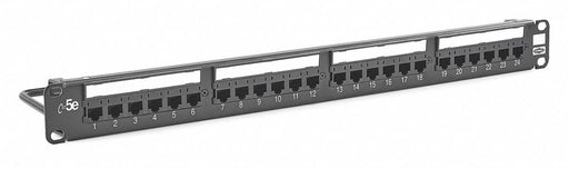 Patch Panel 1.72in.H 5e Category Steel