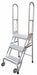 M8338 Folding Rolling Safety Ldr Platfm 20In H