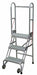 Folding Rolling Safety Ldr Platfm 30In H