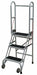 Folding Rolling Safety Ldr Platfm 30In H