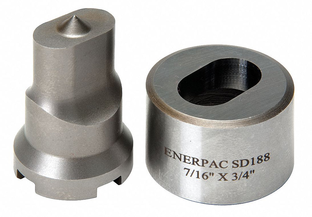 Punch and Die Set 3/8 Oval