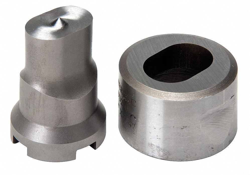 Punch and Die Set 7/16 Oval