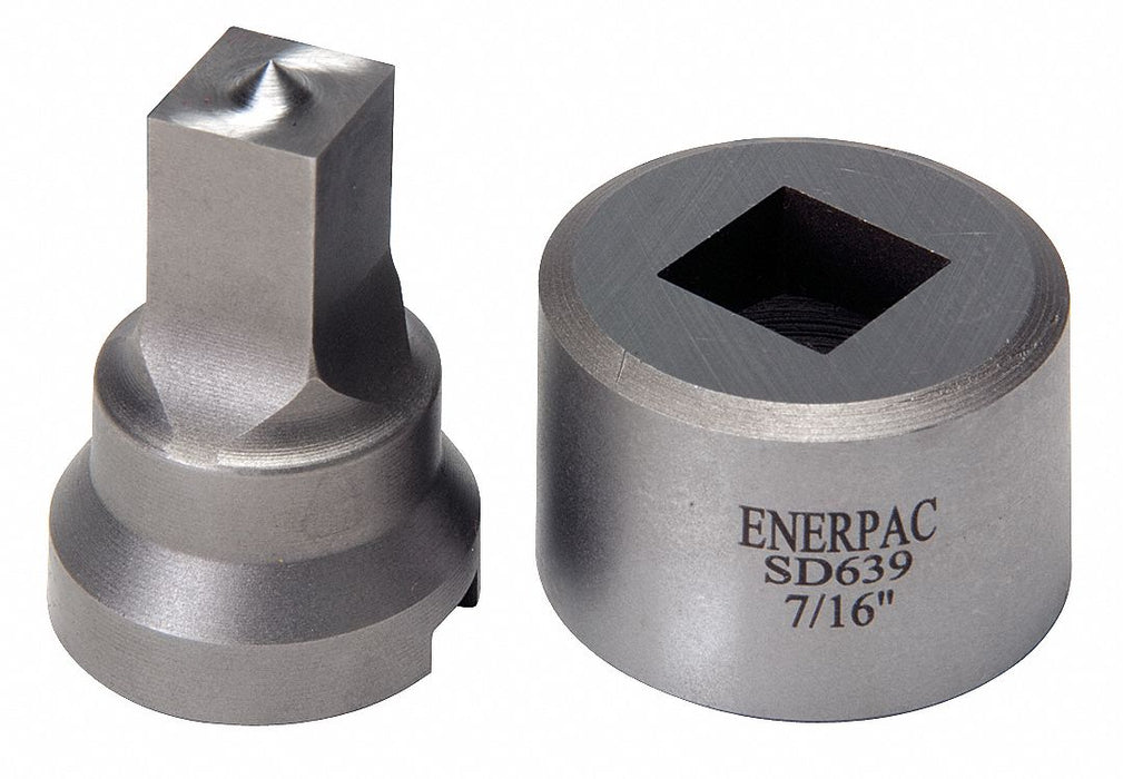 Punch and Die Set 3/8 Square