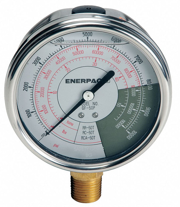 K4567 Pressure Gauge 0 to 10000 psi 4 Dial