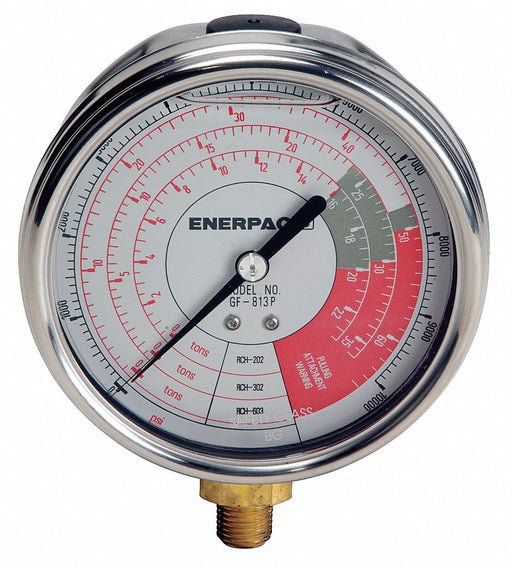 Pressure Gauge 0 to 10000 psi 4 Dial