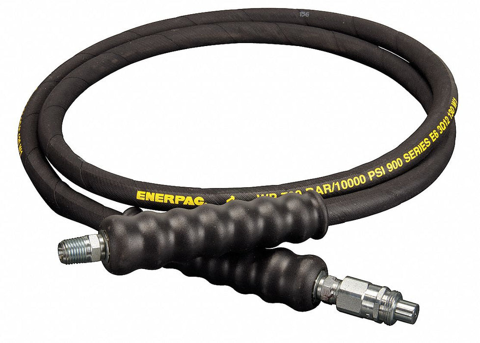 Hydraulic Hose Assembly 1/4 ID x 6 ft.