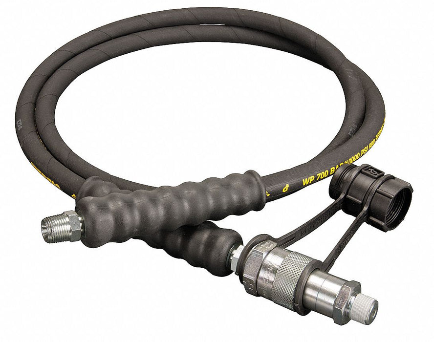 Hydraulic Hose Assembly 1/4 ID x 6 ft.