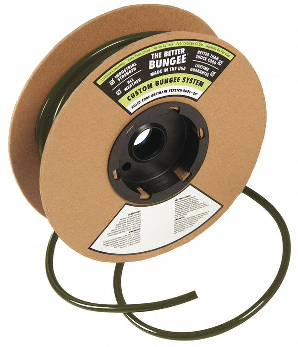 Bungee Cord Roll Dark Green