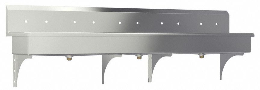 SaniLav Wash Sta Rect 97inx16-1/2inx8in