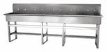 SaniLav Wash Sta Rect 97inx16-1/2inx8in