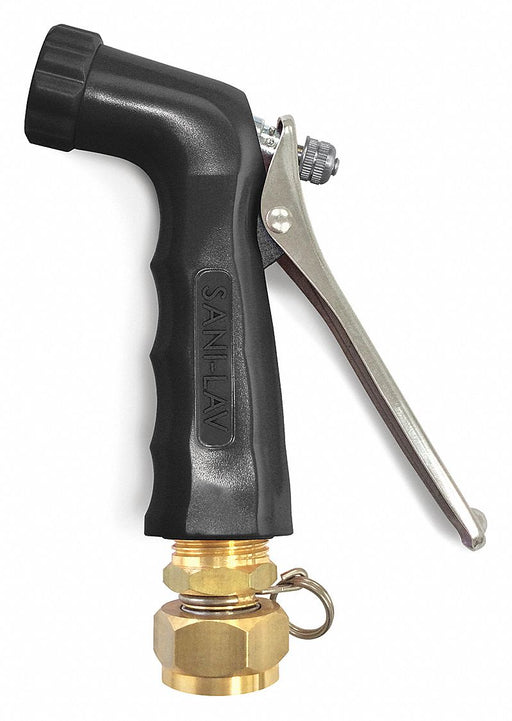 Spray Nozzle 5-39/64 in L Black 100 psi